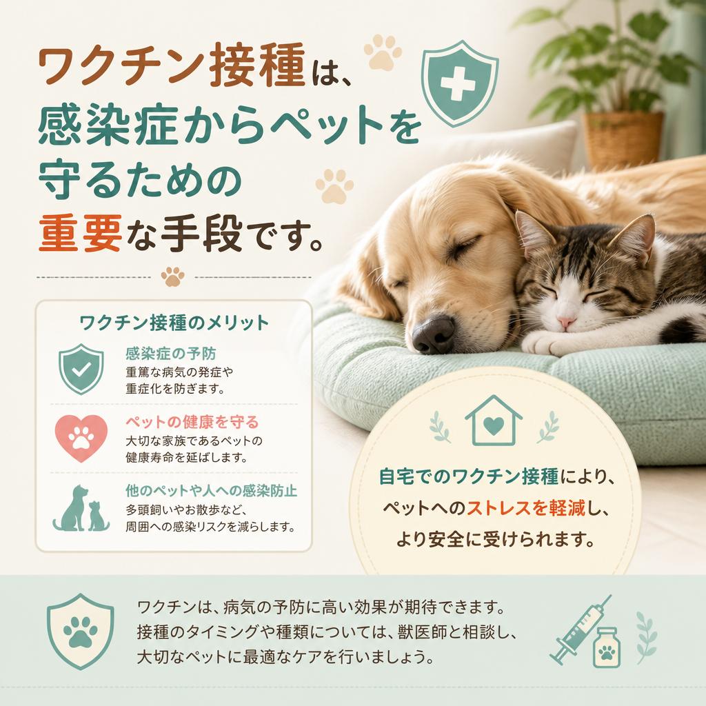 ワクチン接種のメリット