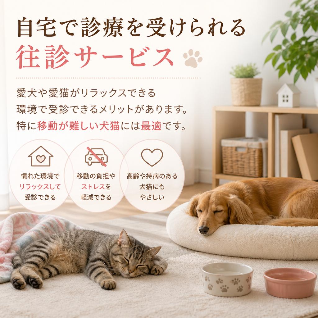 便利な往診サービスのご案内