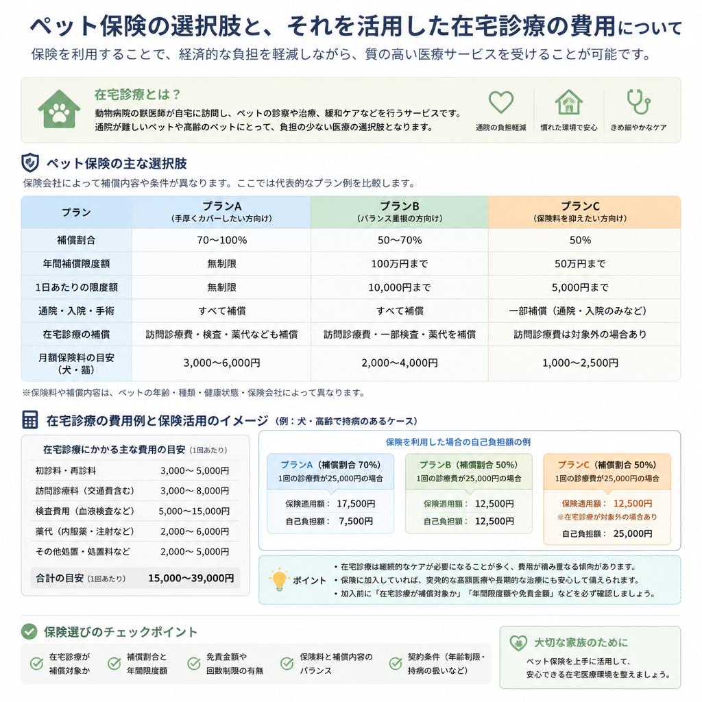 ペット保険を活用した安心のサポート