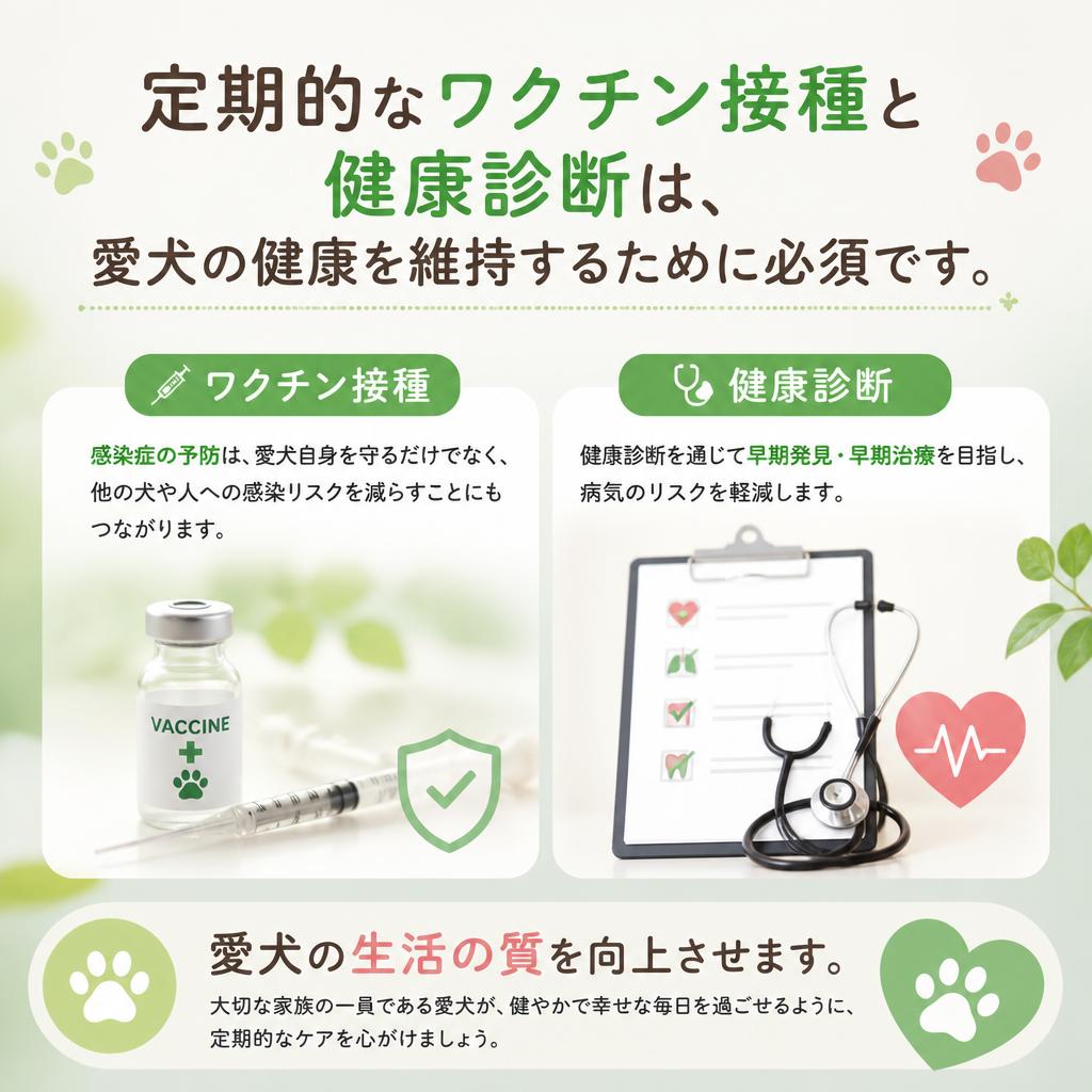 ワクチン接種と健康診断の重要性