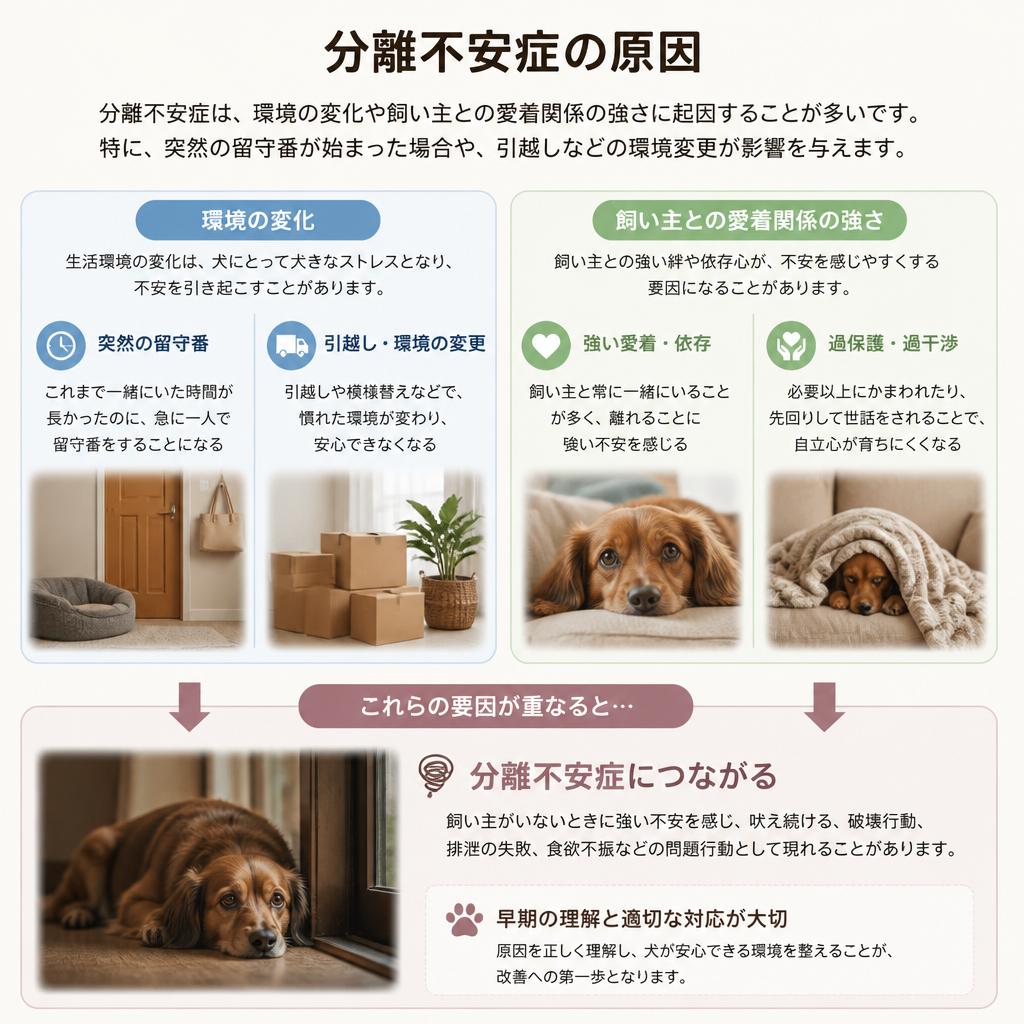 分離不安症の原因